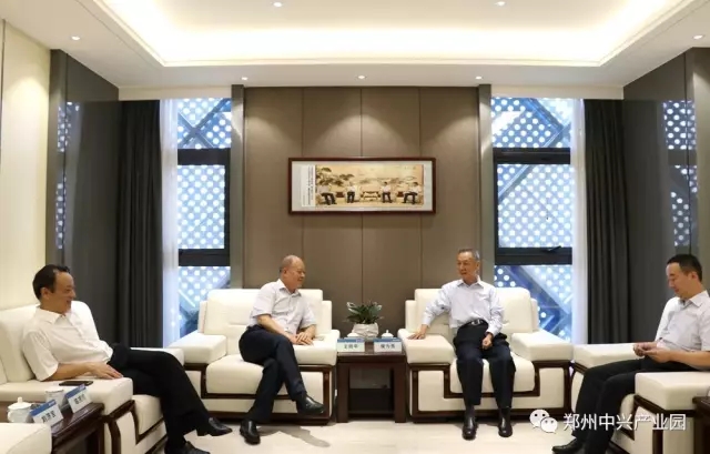 中興通訊創(chuàng)始人親臨氧樂仕樣板工程中興·新業(yè)港